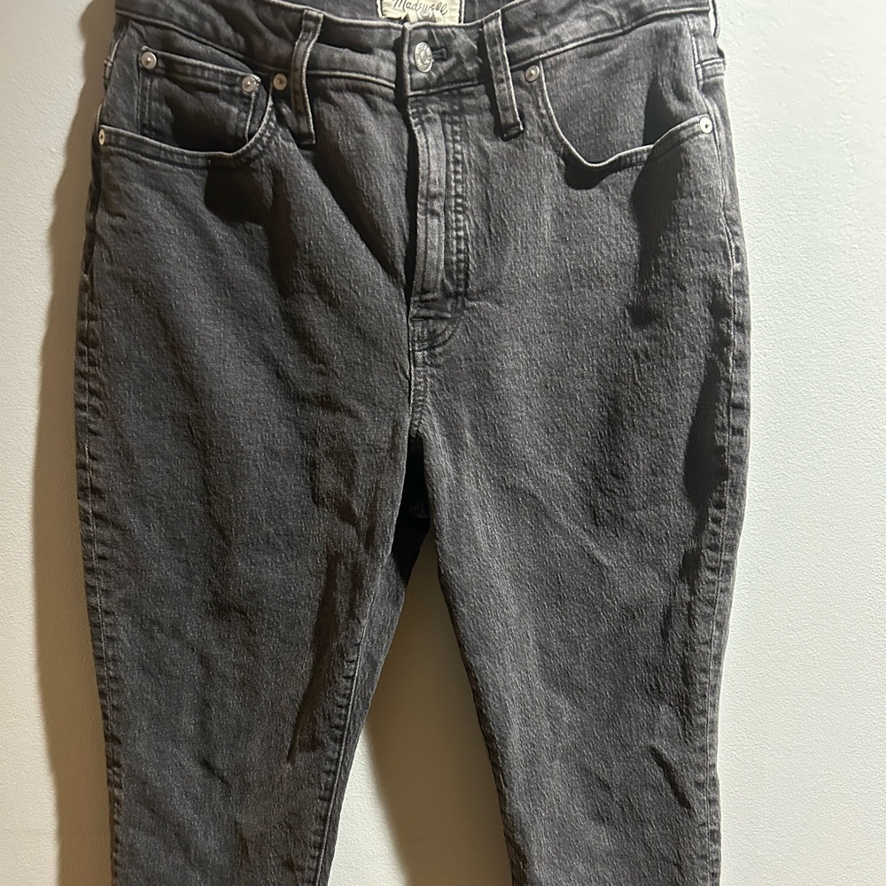 Madewell Black Curvy Perfect Vintage Jean